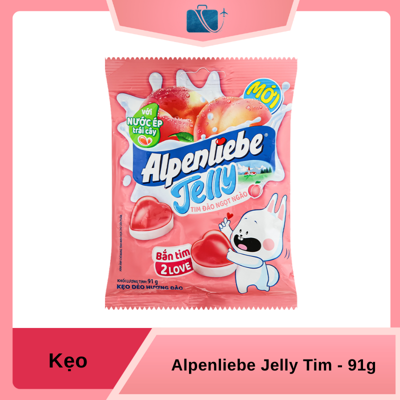 Kẹo Dẻo Alpenliebe Jelly Tim 91g