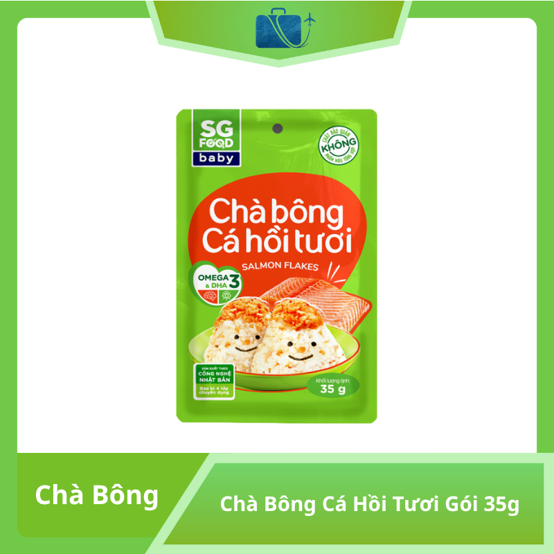 Chà Bông Cá Hồi Tươi SG Food Gói 35g
