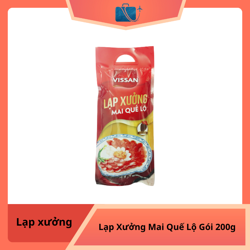 Lạp Xưởng Mai Quế Lộ Vissan Gói 200g