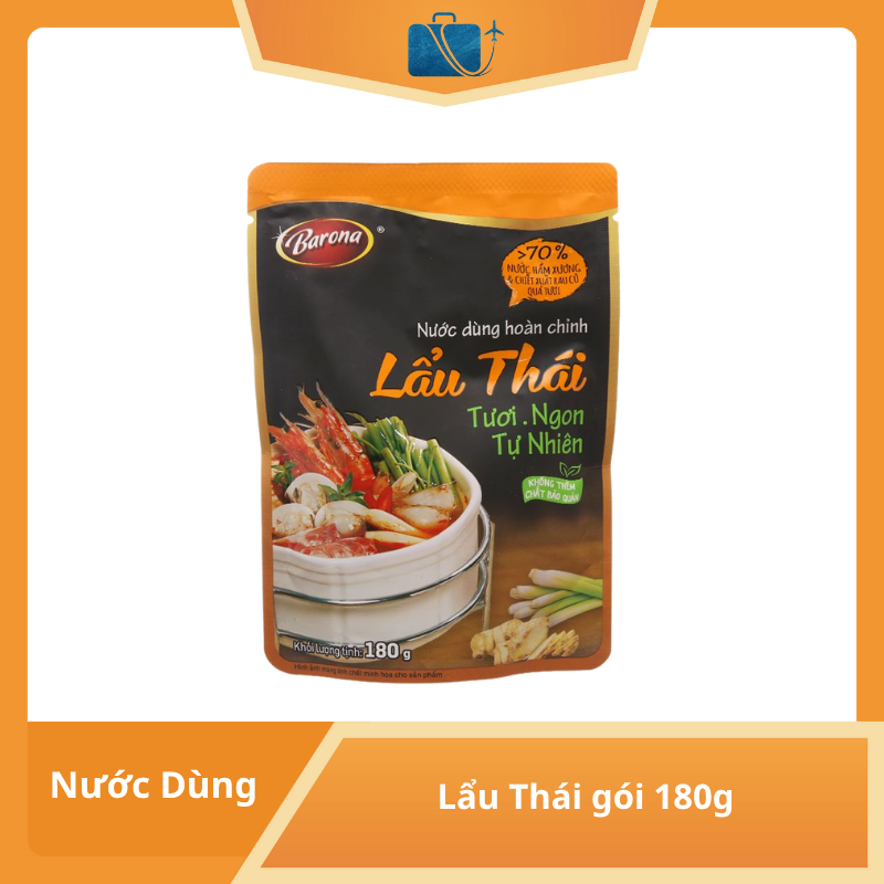 Nước Dùng Hoàn Chỉnh Lẩu Thái Barona 180g