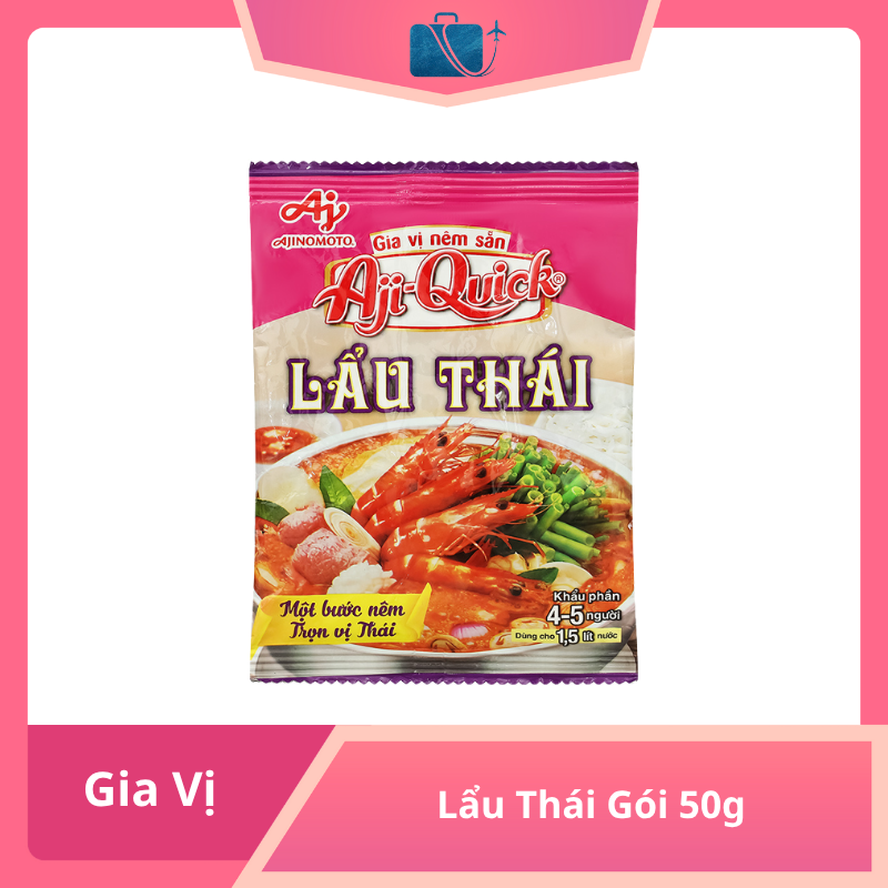 Gia Vị Nêm Sẵn Lẩu Thái Aji-Quick Gói 50g