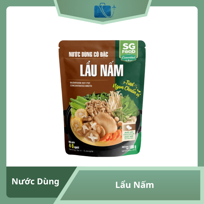 Nước Dùng Cô Đặc Lẩu Nấm SG Food