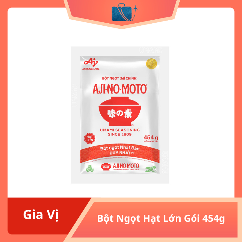Bột Ngọt Hạt Lớn Ajinomoto Gói 454g