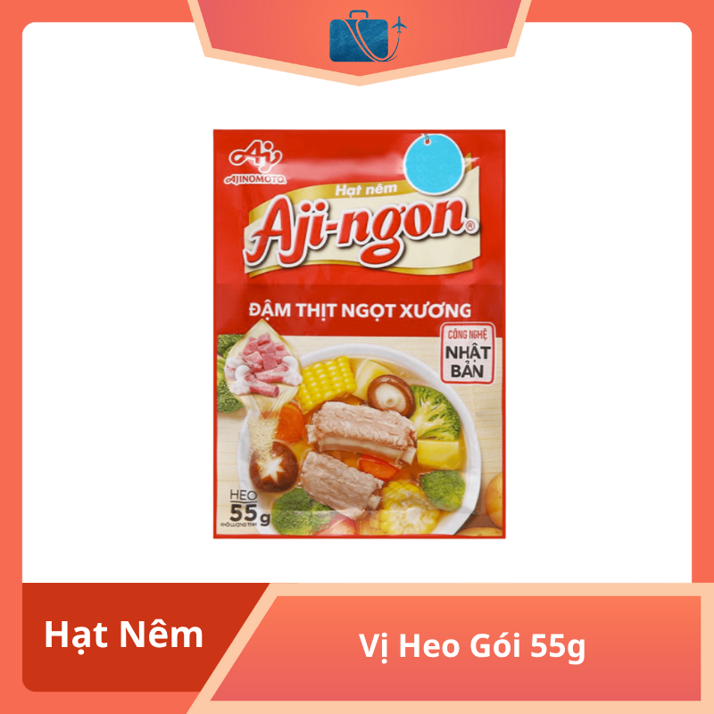 Hạt Nêm Aji-ngon Vị Heo Gói 55g