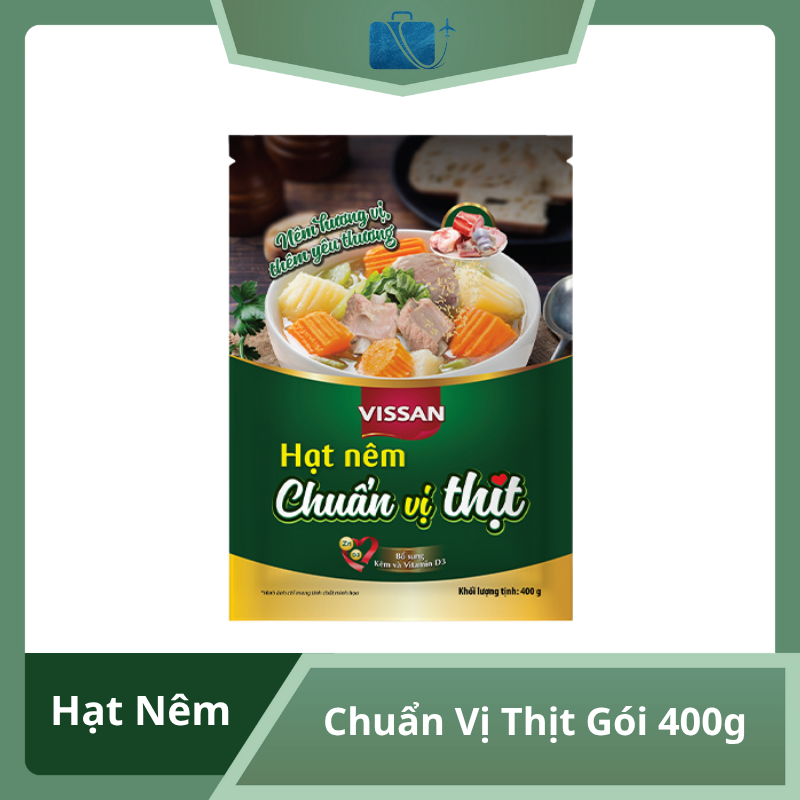 Hạt Nêm Chuẩn Vị Thịt Gói 400g