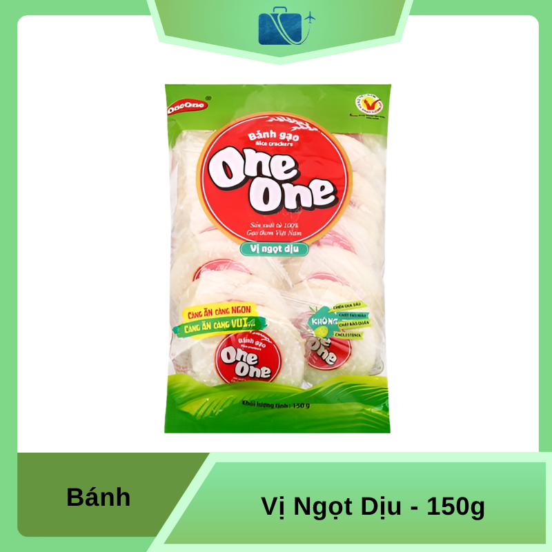 Bánh Gạo Vị Ngọt Dịu One One Gói 150g