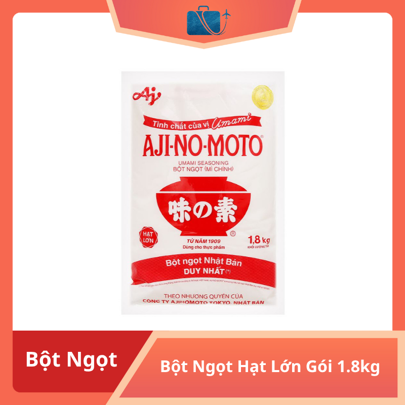 Bột Ngọt Hạt Lớn Ajinomoto Gói 1.8kg