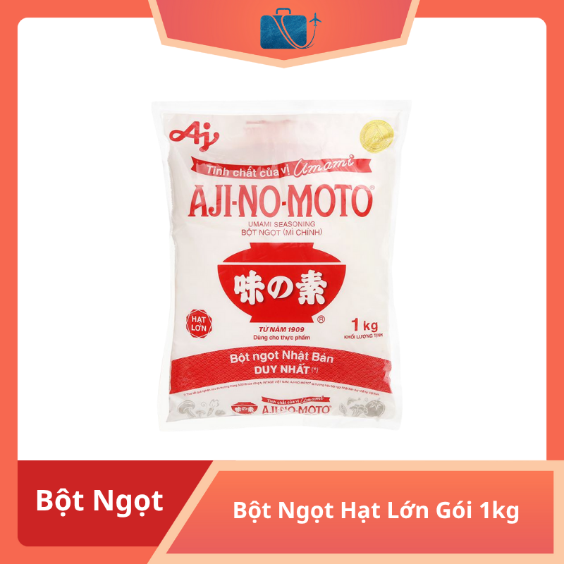 Bột Ngọt Hạt Lớn Ajinomoto Gói 1kg