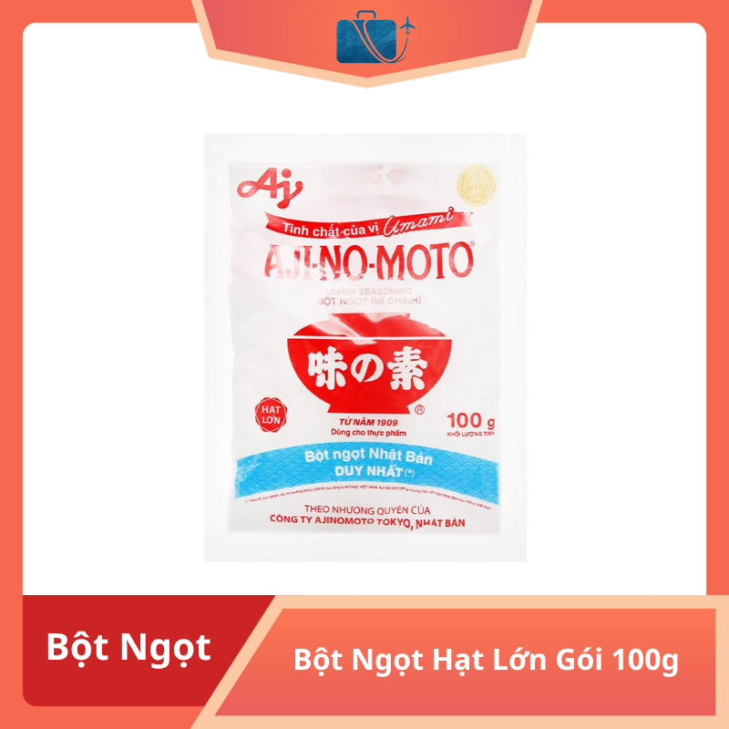 Bột Ngọt Hạt Lớn Ajinomoto Gói 100g