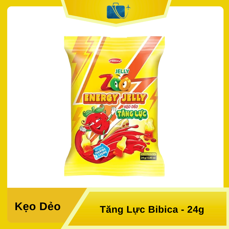 Kẹo Dẻo Zoo Tăng Lực Bibica 24g