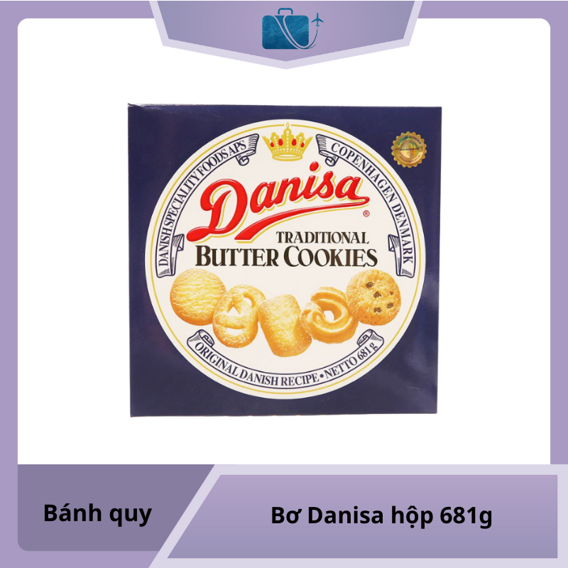 Bánh Quy Bơ Danisa Hộp 681g