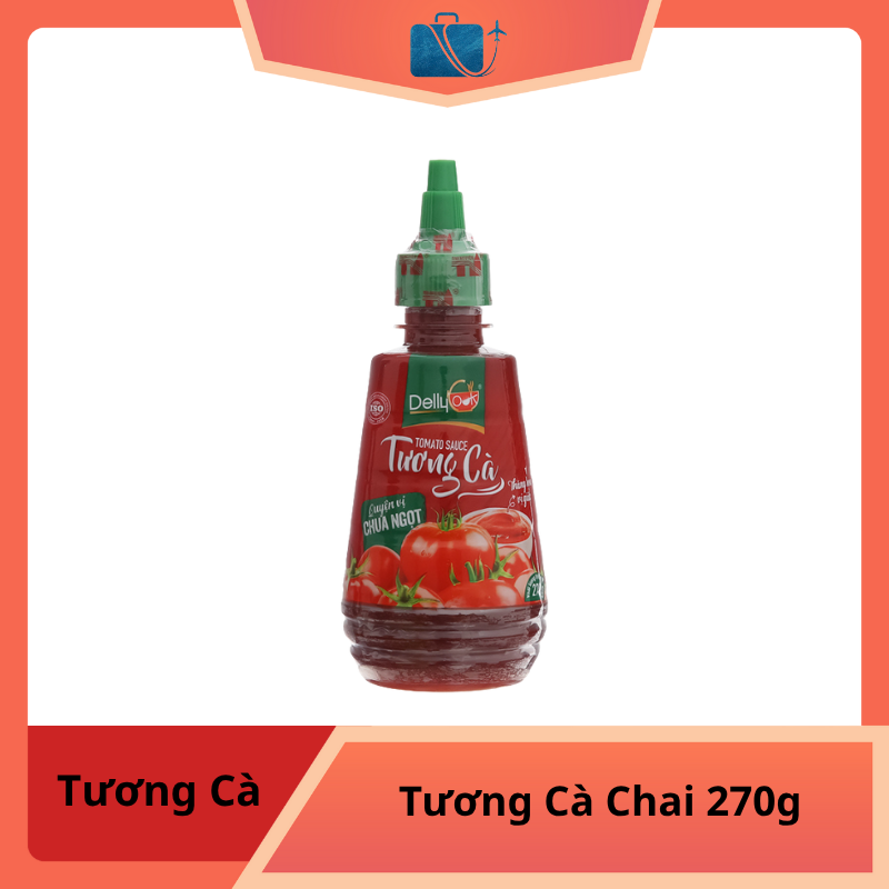 Tương Cà Delly Cook Chai 270g