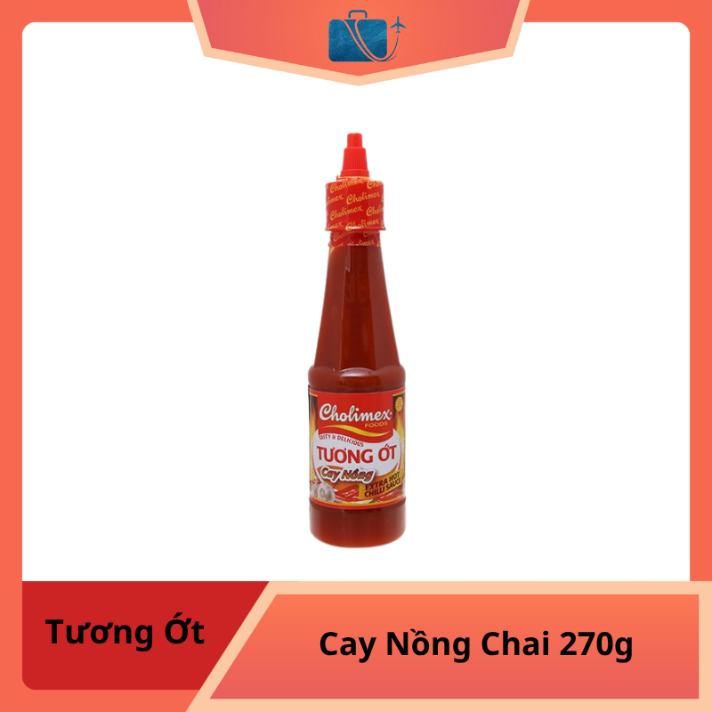 Tương Ớt Cay Nồng Cholimex Chai 270g