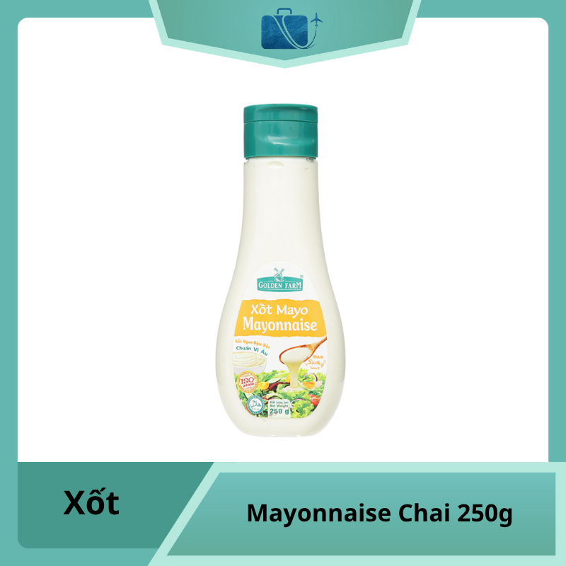 Xốt Mayonnaise Golden Farm Chai 250g