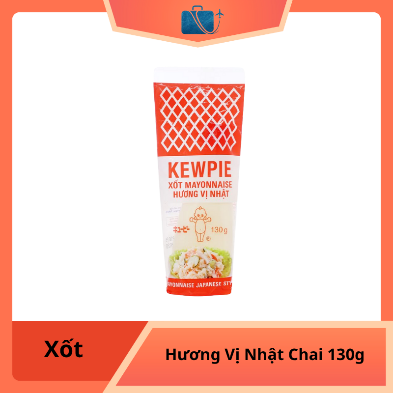 Xốt Mayonnaise Kewpie Hương Vị Nhật Chai 130g