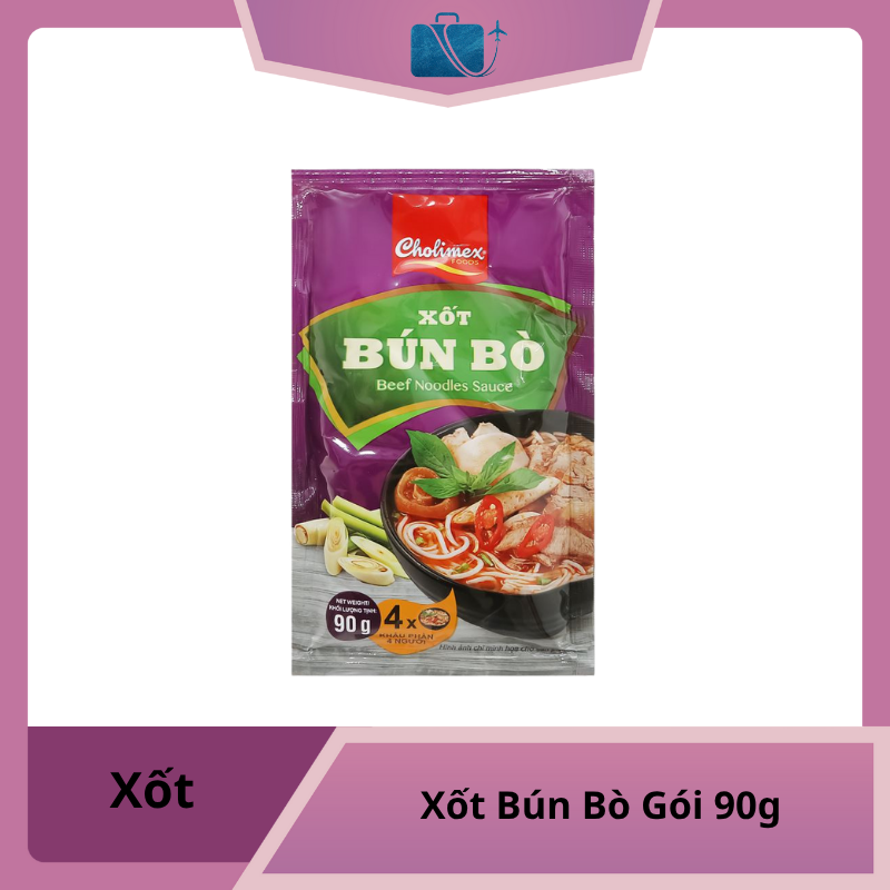 Xốt Nấu Bún Bò Cholimex Gói 90g