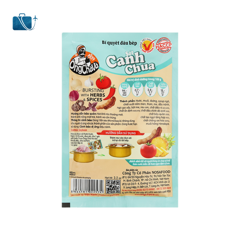 Sốt Nấu Canh Chua Ông Chà Và Gói 90g 2
