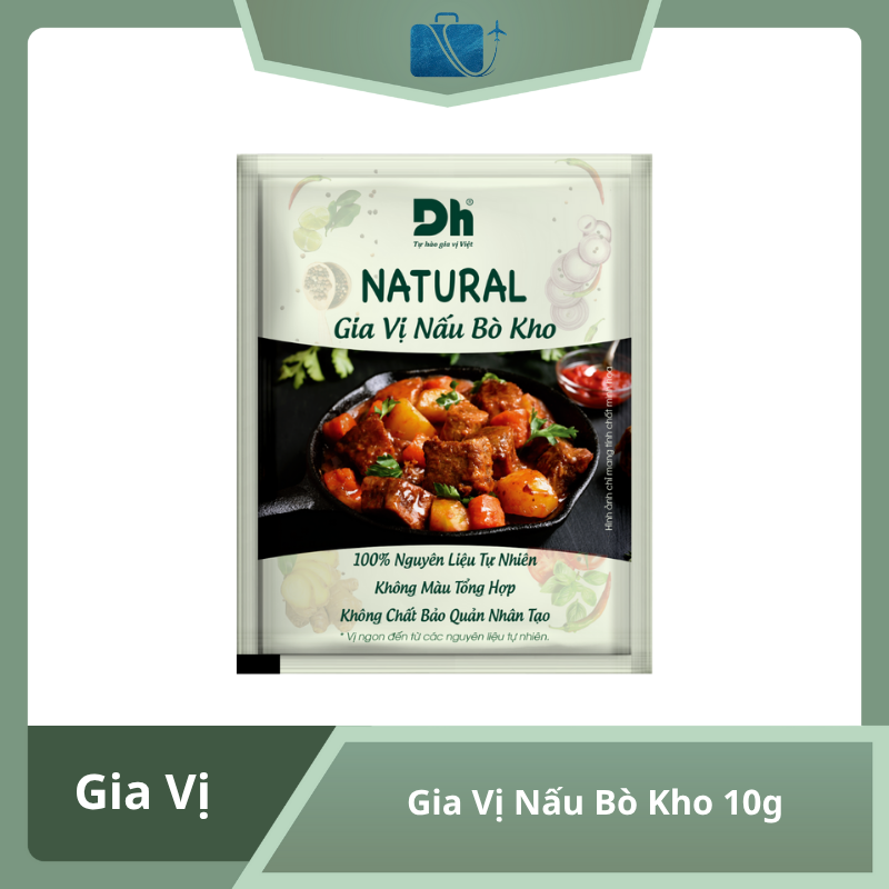 Gia Vị Nấu Bò Kho Natural Dh Foods 10g