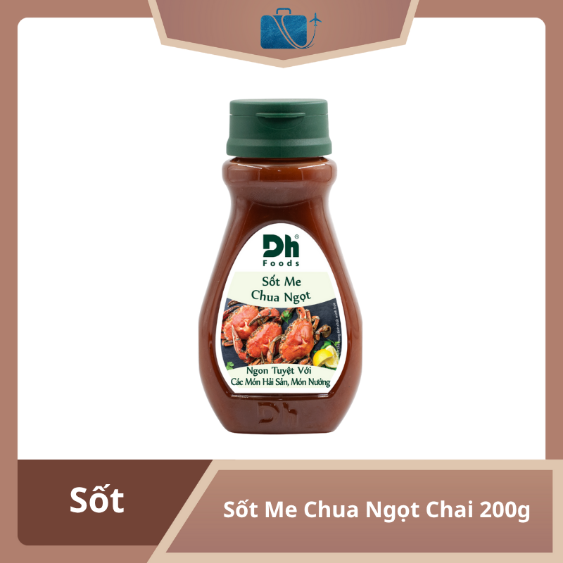 Sốt Me Chua Ngọt Dh Foods Chai 200g