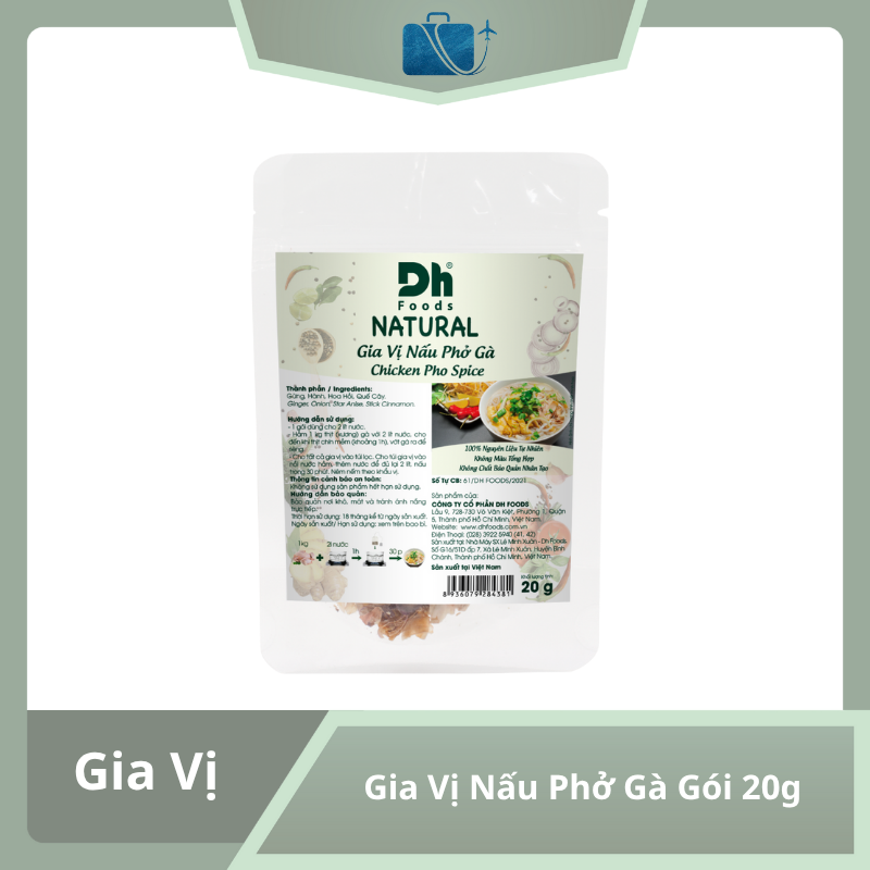 Gia Vị Nấu Phở Gà Gói 20g