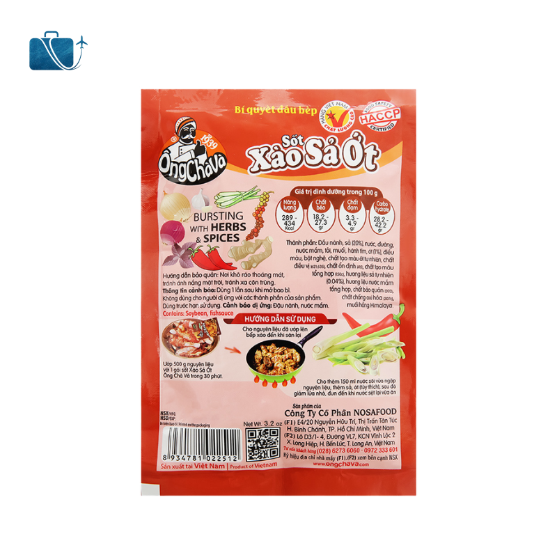 Sốt Xào Sả Ớt Ông Chà Và 90g 2