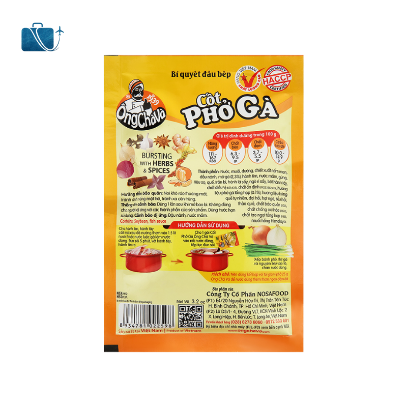 Cốt Phở Gà Ông Chà Và Gói 90g 2