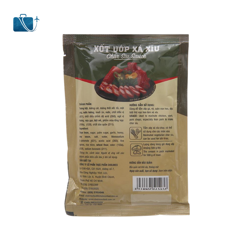Gia Vị Ướp Xá Xíu Cholimex 70g 2