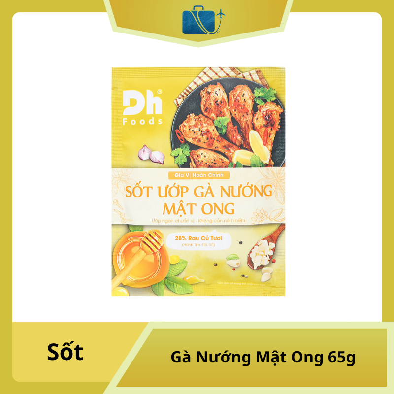 Sốt Ướp Gà Nướng Mật Ong DH Foods 65g