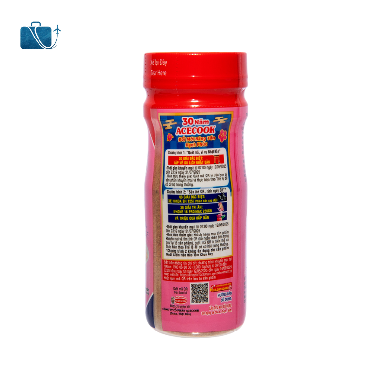 Muối Chấm Hảo Hảo Tôm Chua Cay Hũ 120g 2