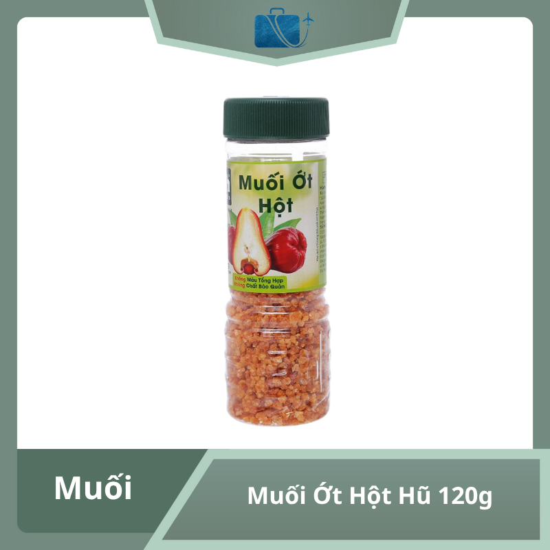 Muối Ớt Hột DHF Hũ 120g