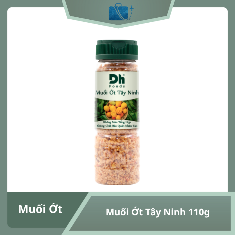 Muối Ớt Tây Ninh Đặc Sản Gia Vị Cay Nồng Chuẩn Vị Việt 110g