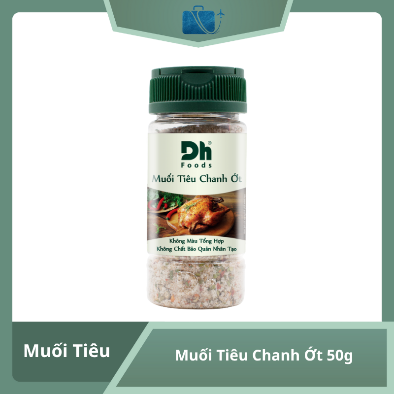 Muối Tiêu Chanh Ớt Gia Vị Chấm Đậm Đà 50g