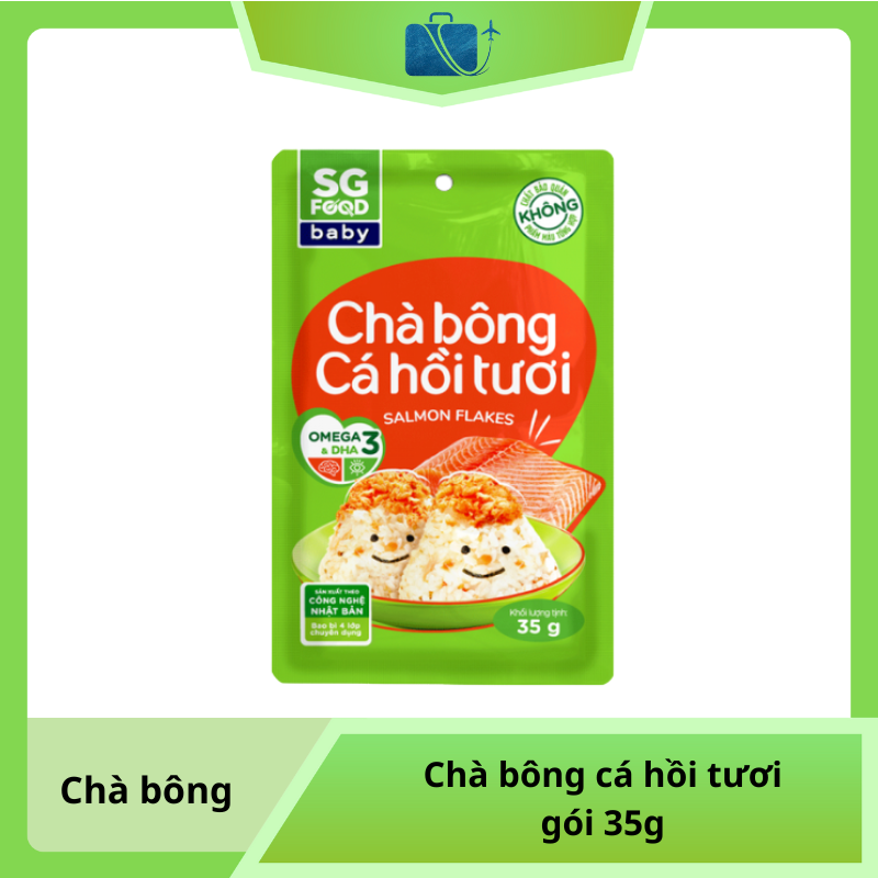 Chà Bông Cá Hồi Tươi SG Food Gói 35g