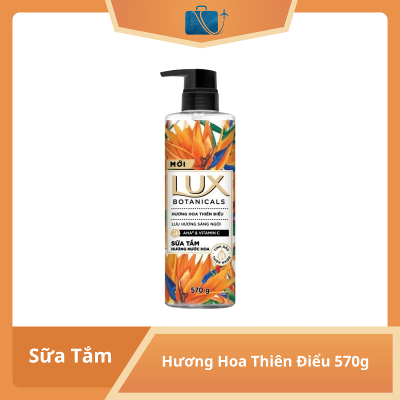 Sữa Tắm LUX Hương Hoa Thiên Điểu 570g