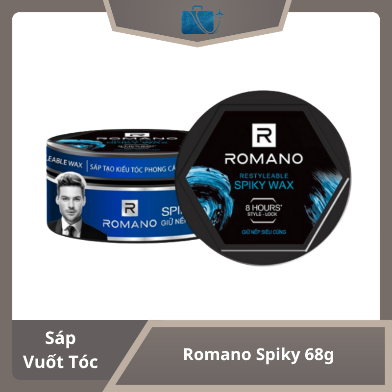 Sáp Vuốt Tóc Romano Spiky 68g