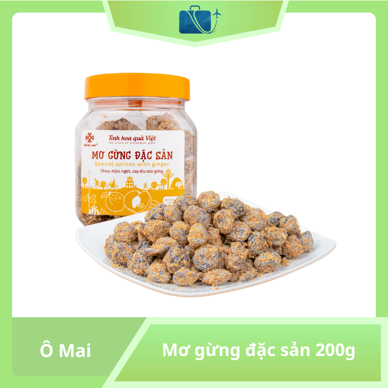 Mơ gừng đặc sản 200g