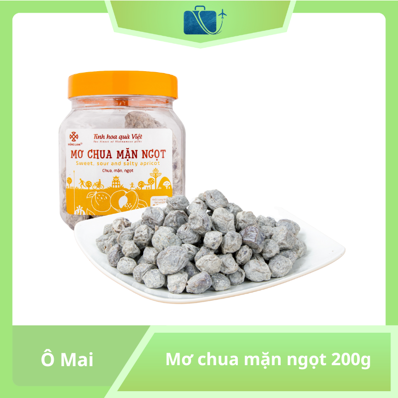 Mơ chua mặn ngọt 200g