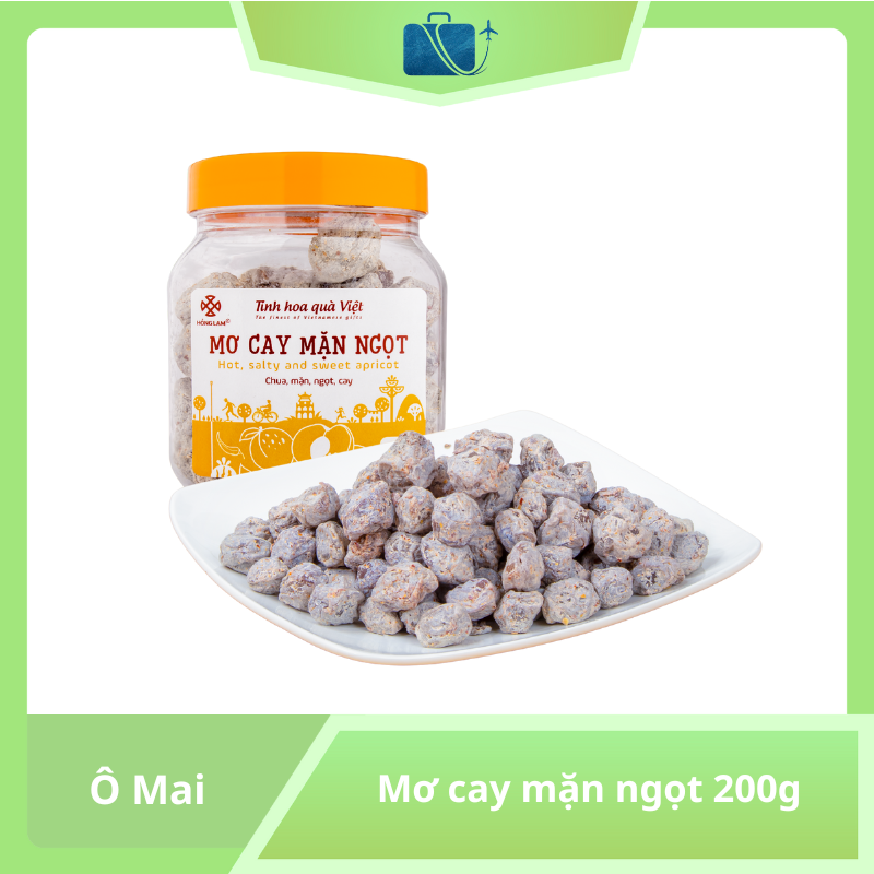 Mơ cay mặn ngọt 200g