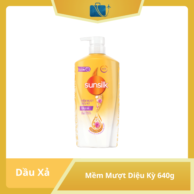 Dầu Xả Sunsilk Mềm Mượt Diệu Kỳ 640g