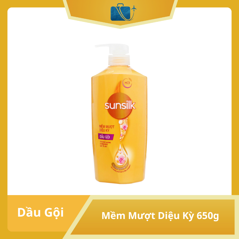 Dầu Gội Sunsilk Mềm Mượt Diệu Kỳ 650g