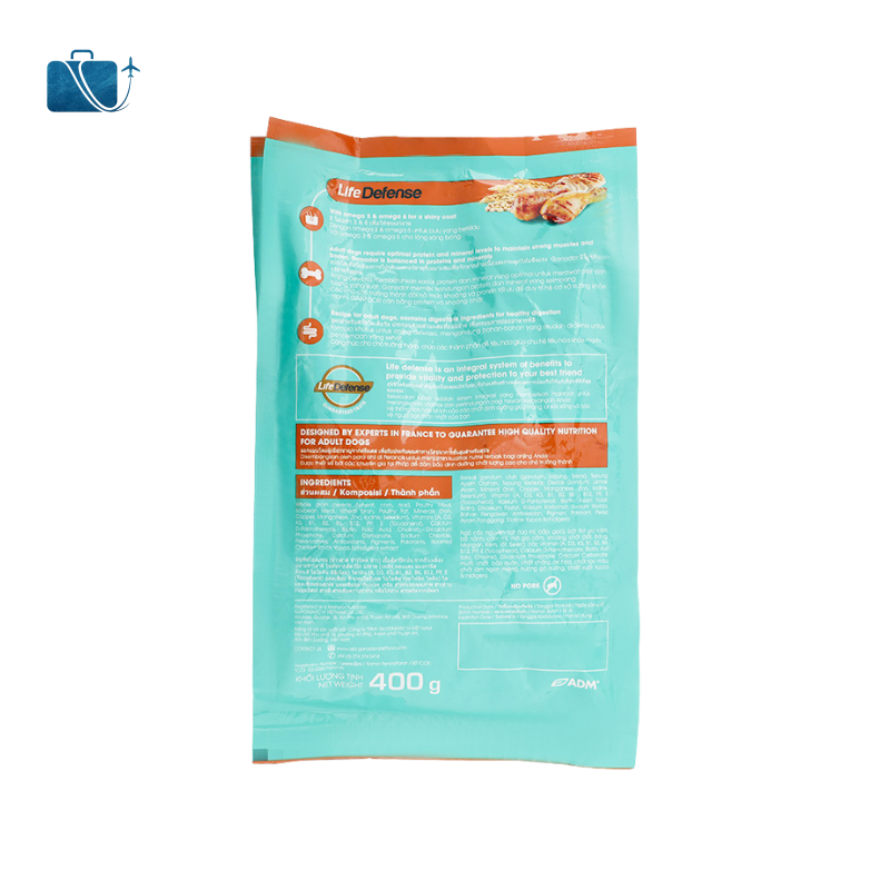 Thức Ăn Chó Trưởng Thành Ganador Vị Gà Nướng 400g – Dinh Dưỡng Toàn Diện Cho Boss 2