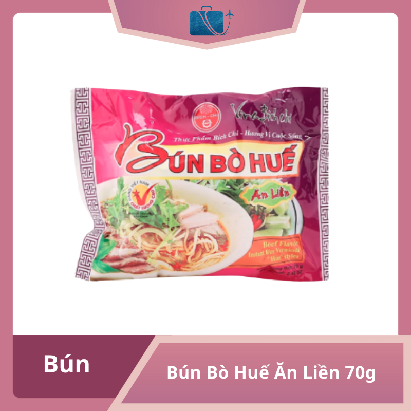 Bún Bò Huế Ăn Liền Bích Chi 70g