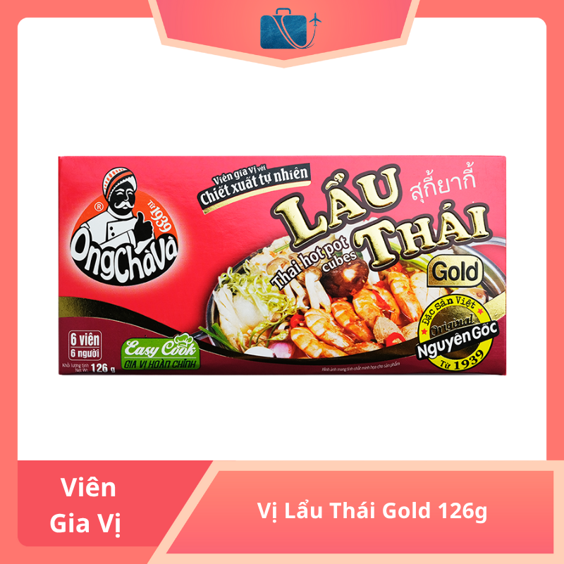 Viên Gia Vị Lẩu Thái Gold 126g