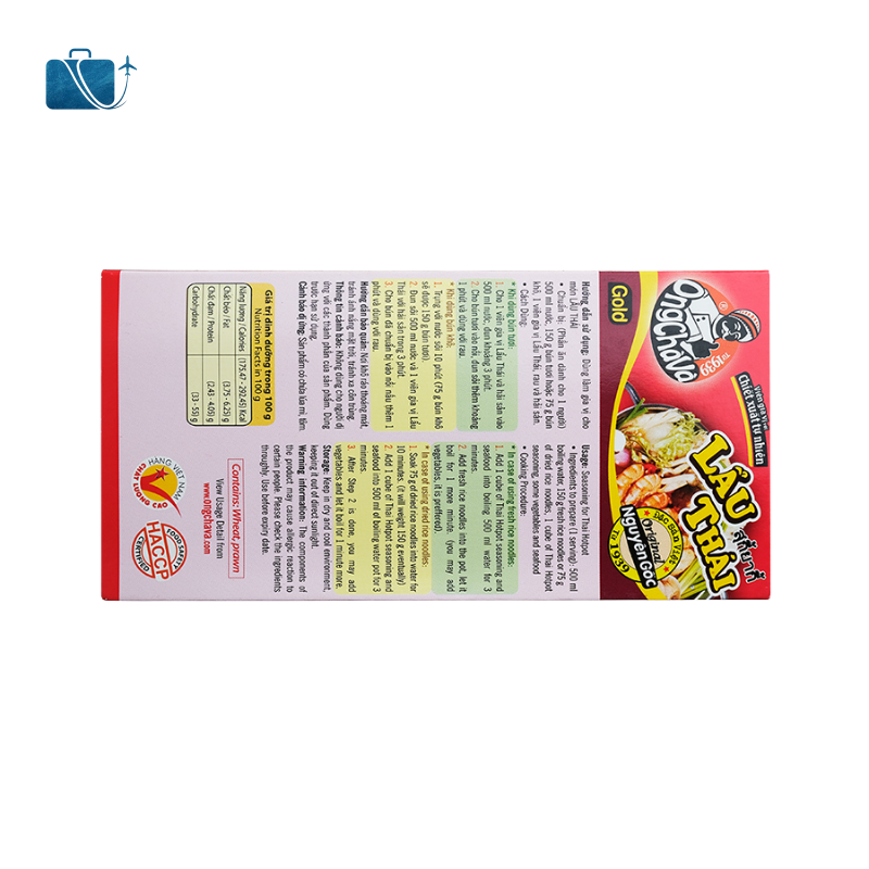 Viên Gia Vị Lẩu Thái Gold 126g 2