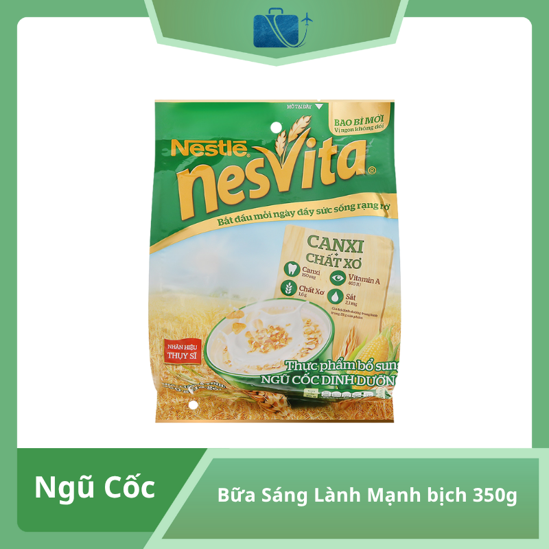 Ngũ cốc dinh dưỡng Nesvita bịch 350g – Bữa sáng lành mạnh