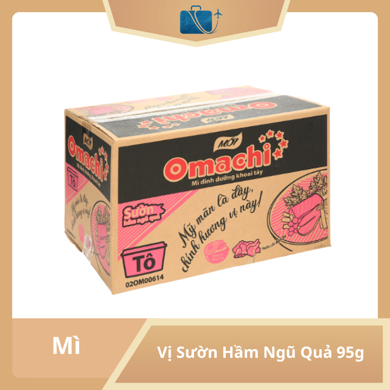 Thùng 24 Ly Mì Modern Lẩu Thái Tôm 65g