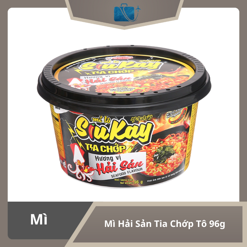 Mì Hải Sản SiuKay Tia Chớp Tô 96g
