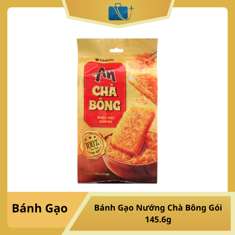 Bánh Gạo Nướng Chà Bông Orion An Gói 145.6g