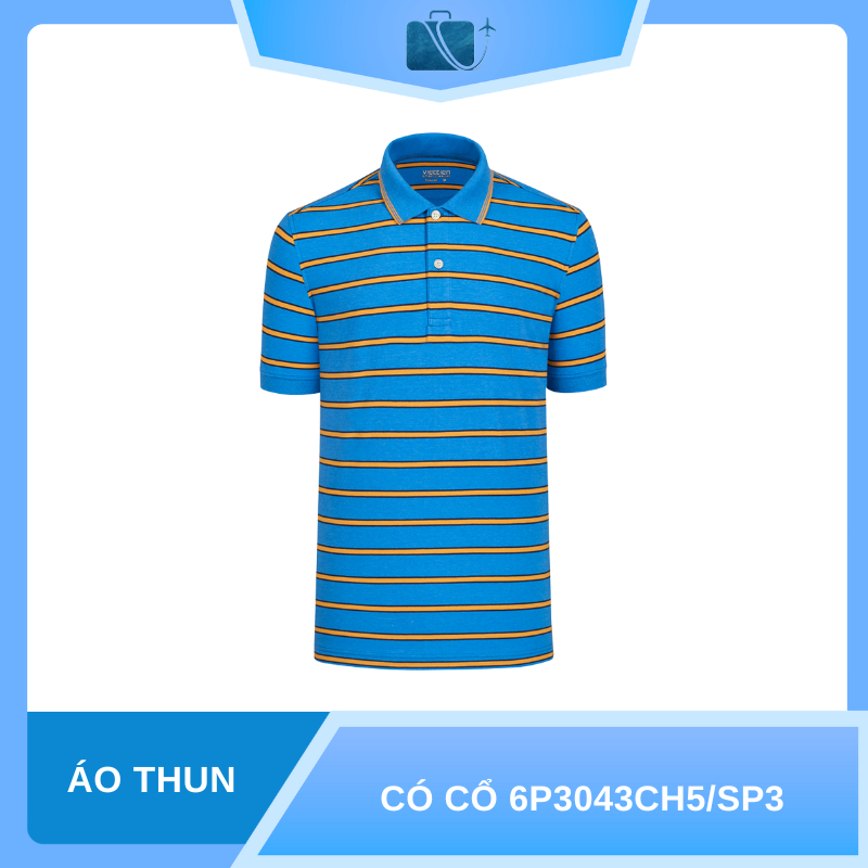 ÁO THUN CÓ CỔ 6P3043CH5/SP3