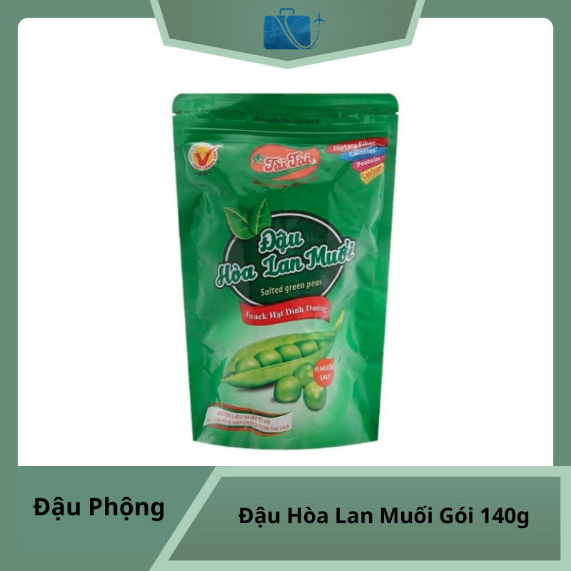 Đậu Phộng Hòa Lan Muối Tài Tài Gói 140g